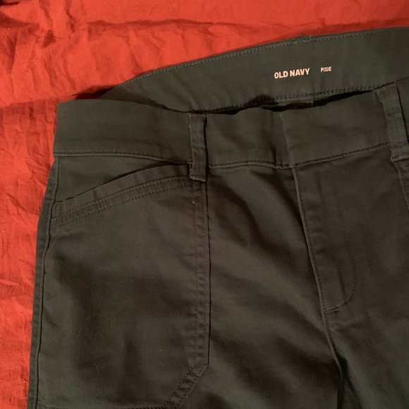 Old navy teal pixie pants size 8 - Picture 5 of 6